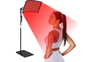 DOINART Red Light Therapy for Body, Adjustable Infrared Light Therapy Lamp with Stand - 660nm Red Light and 850nm Near Infrared Light Lamp Device for Facial and Body Skincare