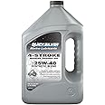 Quicksilver 25W-40 Synthetic Marine Engine Oil, 1 Gallon