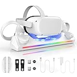 WIOR Charging Dock Compatible with Oculus Quest 2