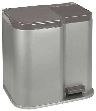 CURVER Mülleimer zur Mülltrennung Duo PEDALBIN