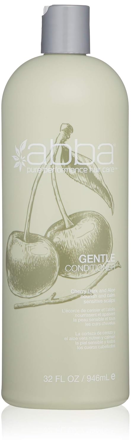 ABBA Gentle Conditioner, Cherry Bark, 8 Fl Oz