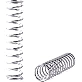 Geeyu 5PCS Coil Compression Compressed Springs, 0.6mm Wire Diameter, 8mm Outer Diameter, 60-100mm Free Length, Stainless Steel Compression Spring, 0.6x8mm(Length 80mm)
