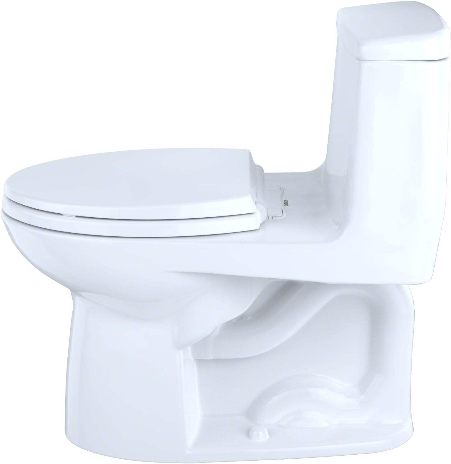 TOTO MS854114E#01 Eco Ultramax Elongated One Piece Toilet, Cotton White - - 