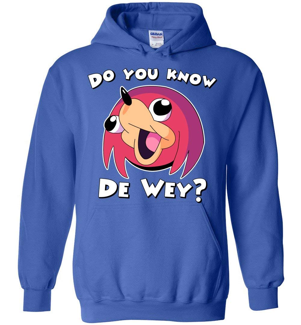Absurd Ink Ugandan Knuckles Hoodie - Do you know de
