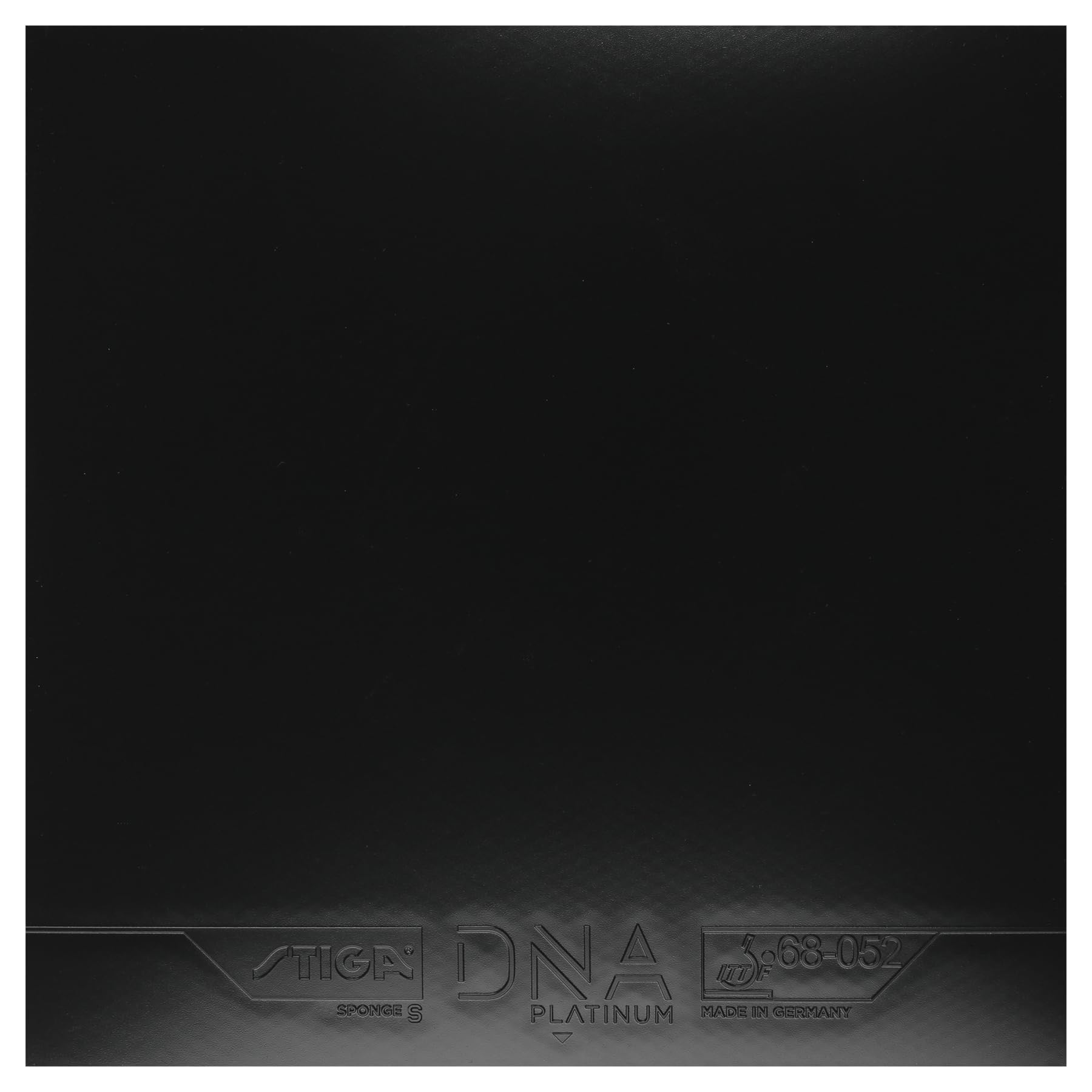 STIGA Table Tennis Rubber DNA Platinum S, 2.3 with superior grip and optimal spin, Black
