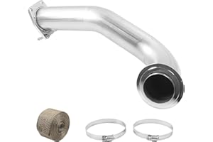 3.5" L5P Premium Downpipe Stainless Steel, Fit for 2017-2025 GM 6.6L Duramax (Downpiep Only)