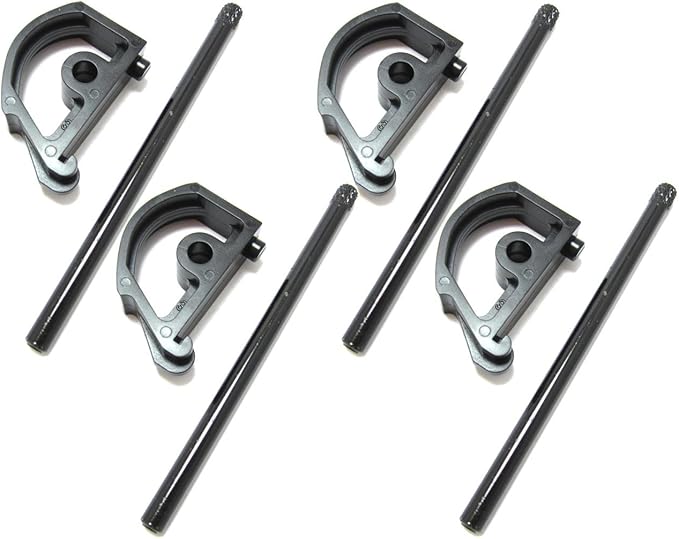 Spartacus Workmate Leg Latch Catch D Clip + Pin x 4 Fits Black & Decker WM550 WM625 WM626 WM700