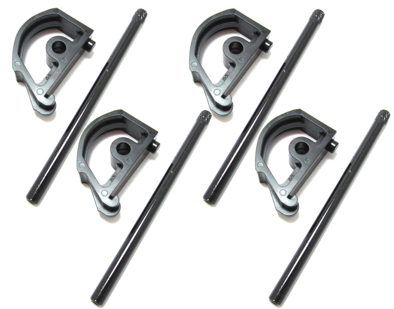 Spartacus Workmate Leg Latch Catch D Clip + Pin x 4 Fits Black & Decker WM225 WM529 WM535 WM536