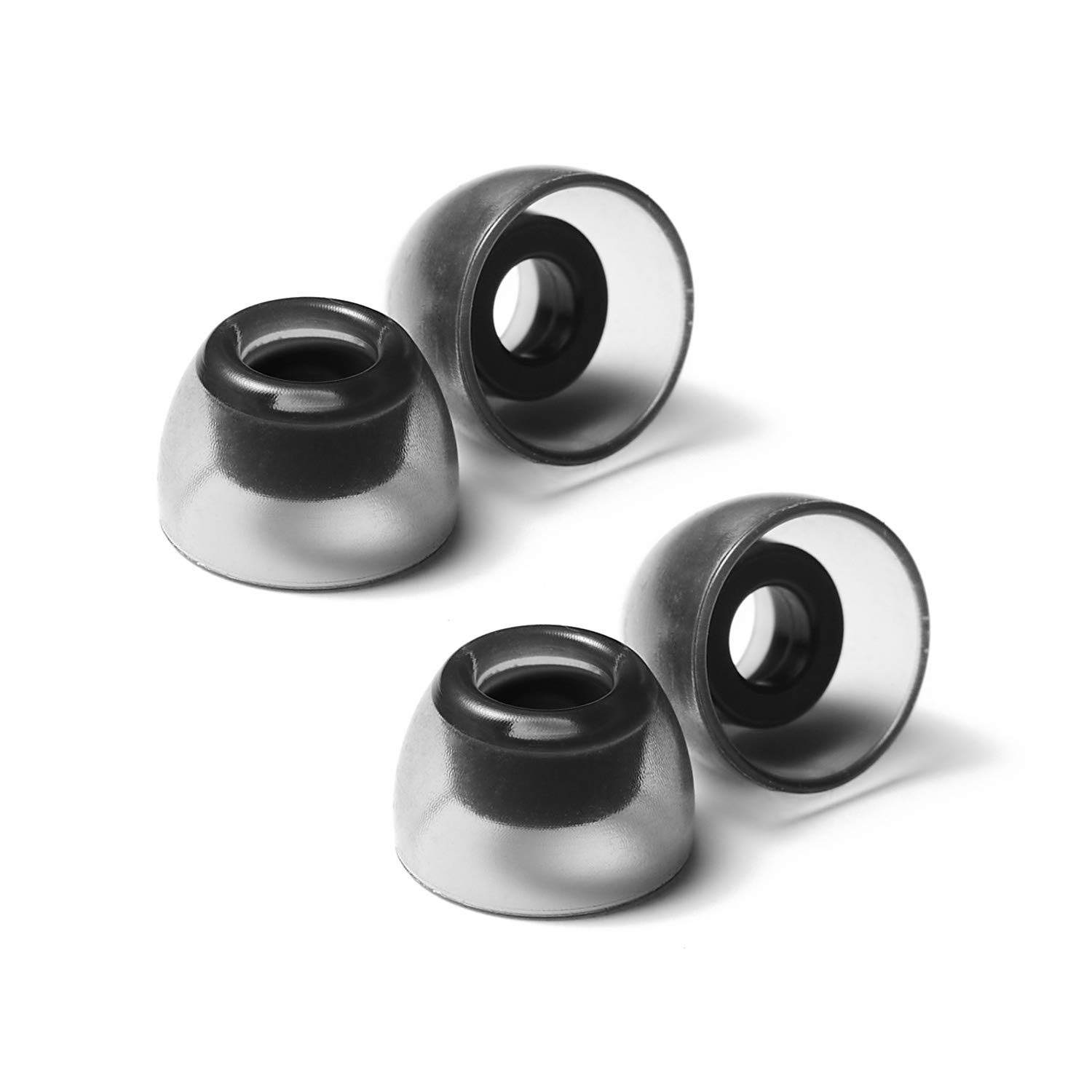 AZLA SednaEarfit Crystal for TWS (Size SS) 2Pairs - Replacement Earbud Tips - Eartips for Noise Cancelling Headphones - for Galaxy Buds 2 Pro/Airpods Pro/Beats Power Beats Pro/Skullcandy