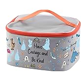 PXTIDY Princess Cosmetic Case Faily Cartoon Tales Film Merchandise Makeup Organizer Bag Fairy Shoes Movie Gift