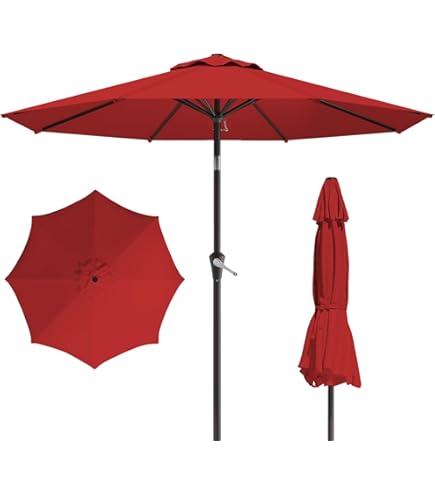Amazon.com : Best Choice Products 10ft Outdoor Patio Umbrella