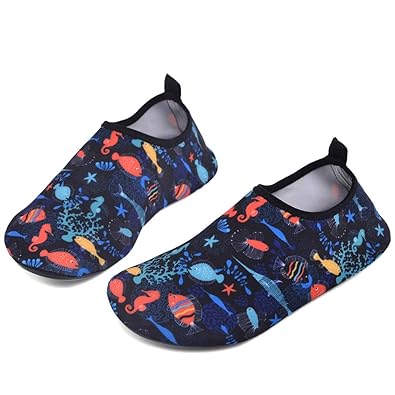 Sonlleivoo Toddler Swim Socks Water Shoes For Kids Boys Girls Quick Drying Non Slip For Beach Surf River