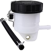 Motorcycle Brake Fluid Reservoir, Master Cylinder Fluid Tank Cup, Compatible with Suzuki GSXR 600 750 1000, Kawasaki Ninja ZX7 ZX6R ZX7R ZX9R ZX10R ZX14R Z1000 ZZR600