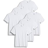 Jockey Men's Undershirt Big & Tall Classic Crew Neck Undershirt- 6 Pack