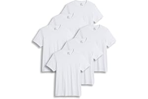 Jockey Men's Undershirt Big & Tall Classic Crew Neck Undershirt- 6 Pack