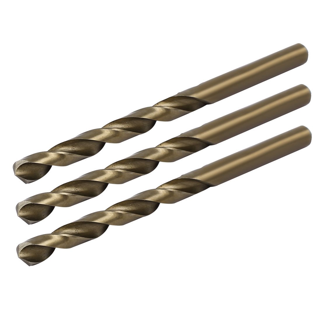 Sourcingmap 6.7mm Drilling Dia Straight Shank HSS Cobalt Metric Twist Drill Bit 3pcs