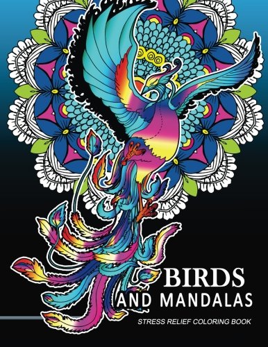 Download Amazon Com Bird And Mandalas Coloring Book For Adults Relaxing Coloring Book For Grownups 9781548549329 Unicorn Coloring Coloring Book For Grownups Books