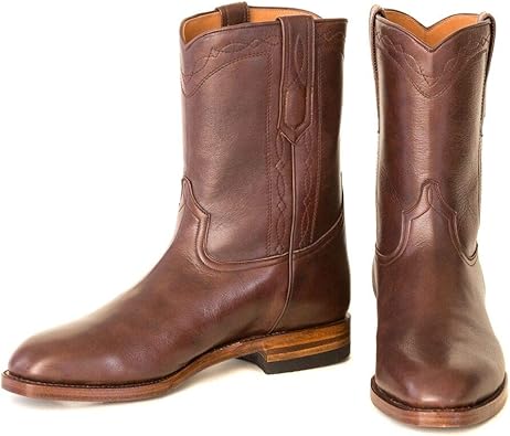 roper heel cowboy boots