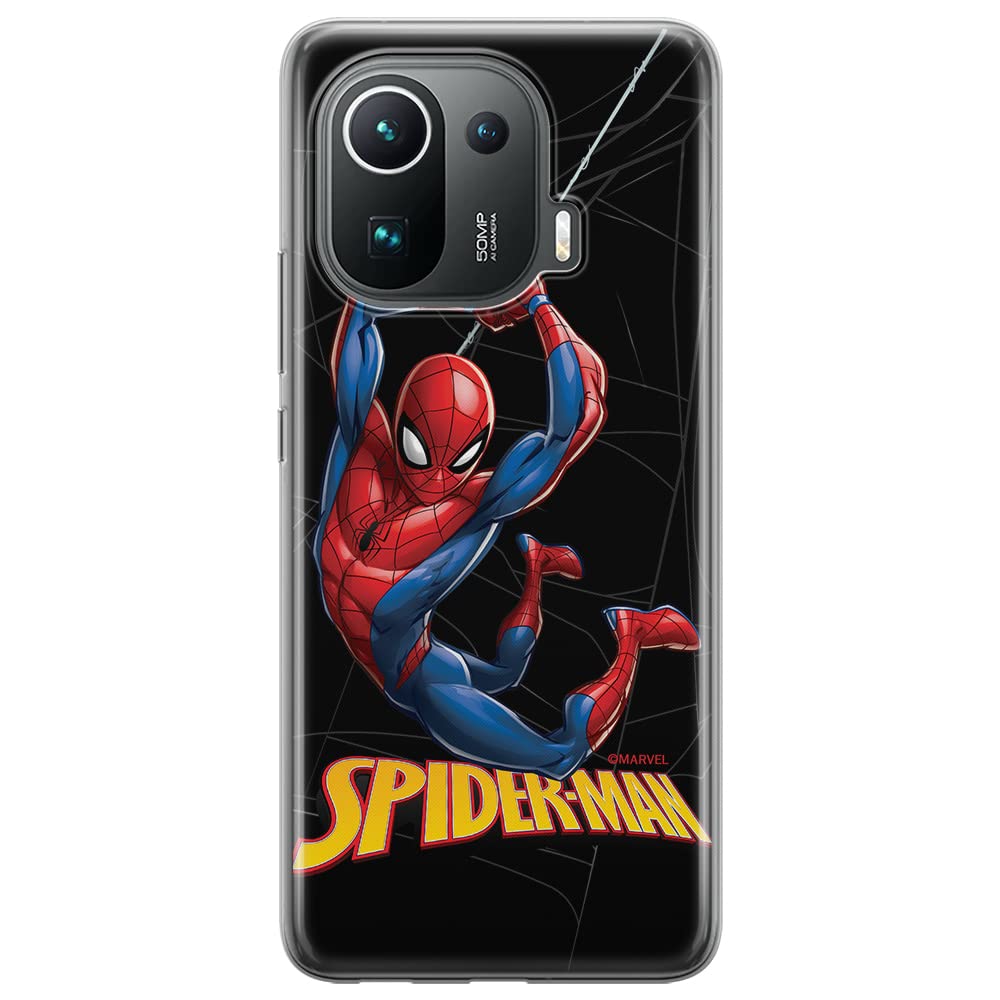 ERT GROUP mobile phone case for Xiaomi MI 11 PRO original and officially Licensed Marvel pattern Spider Man 019 optimally adapted to the shape of the mobile phone, case made of TPU