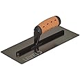 LEVEL5 12" x 4.75" FLEX Drywall Curved Trowel, 0.5MM Blade | Triple-Hardened Stainless Steel, High-Impact Handle | Sheetrock Gyprock Wall-Board Plasterboard | 4-988