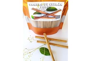 1 LB Ceylon Cinnamon Sticks Organic- Pure Ceylon Cinnamon Quills 7 Inch Cut Cinnamon Spice from Sri Lanka, True Cinnamon -Cin