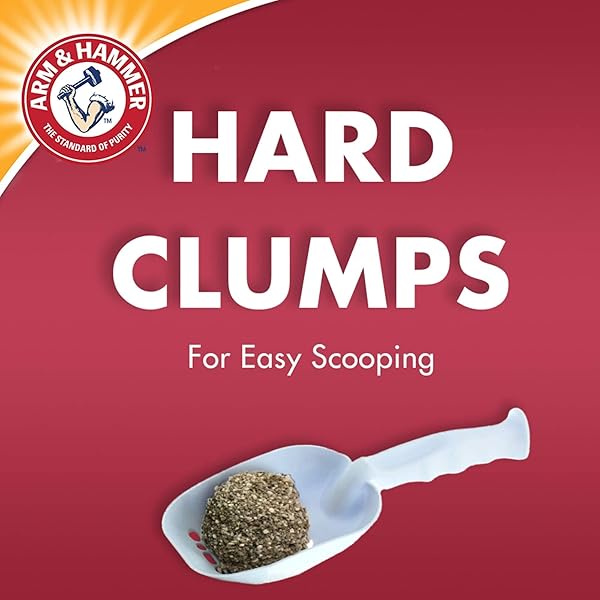 ARM & HAMMER DOUBLE DUTY CLUMPING CAT LITTER, 14LB
