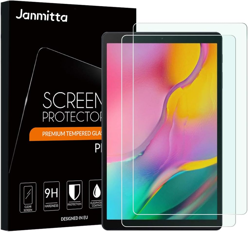 JBAO Direct Samsung Galaxy Tab A 10.1 (2019) Screen Protector, [Anti-scratch][Ultra Clear][No Bubble][Anti-fingerprint] 9H Hardness Tempered Glass for Samsung Galaxy Tab A 10.1 (2019)