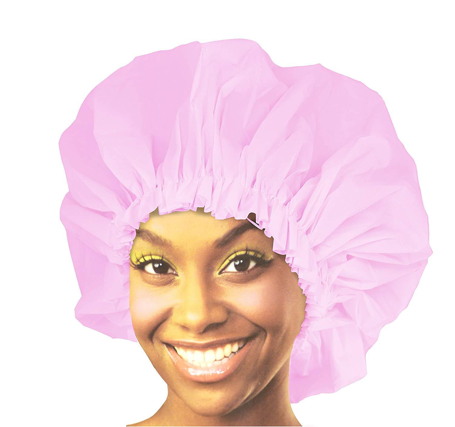 Donna Premium Collection Super Jumbo Shower Cap Black 22164 : Beauty