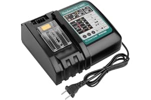 Energup 18V DC18RC Li-Ion Charger for Makita Batteries for 14.4-18V Lithium Battery Charger BL1830 BL1840 BL1850 BL1860 BL181