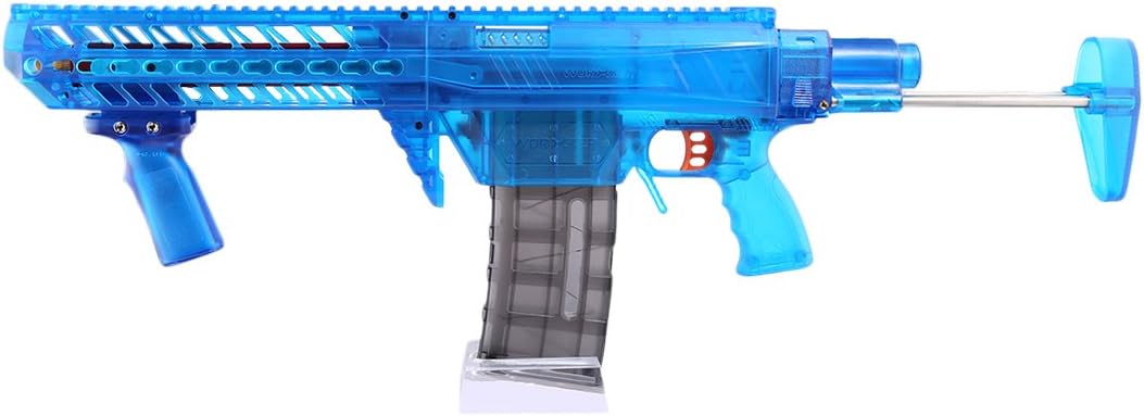 Worker Prophecy R Series MCX Modeling Long Dart Transformed Kit for Nerf Stryfe (Type-A Pump) - Transparent Blue