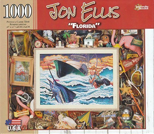 Florida By Jon Ellis 1000 Piece Puzzle