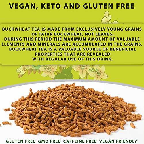 Tartary Buckwheat Tea Insoluble Soba Tea by Todicamp Diabetic Tea