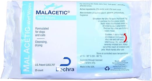 malacetic wipes canada
