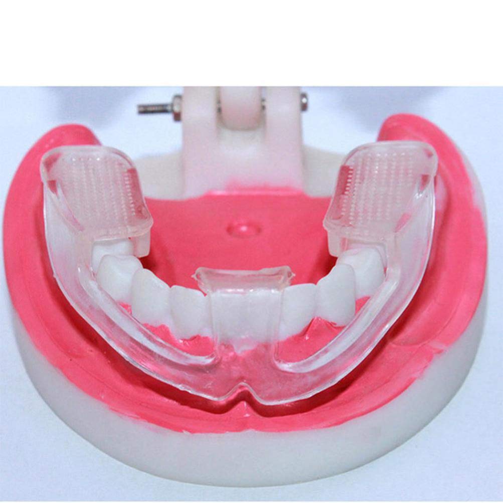 Garneck Dental Guard Sleeping Teeth Mouth Guard to Prevent Teeth Grinding Dental Protector 3pcs (Transparent) : Beauty