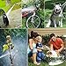 Riemex Expandable Hose Green [New 2019] Heavy Duty Garden Water Hose - Triple Latex - Expanding Solid Brass Metal Fittings Connectors, Flexible Strongest - for All Watering Needs (25 FT)