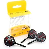 CUESOUL ROST Integrated Dart Shaft and Flights Standard Shape,Peking Opera Design,Set of 3 pcs