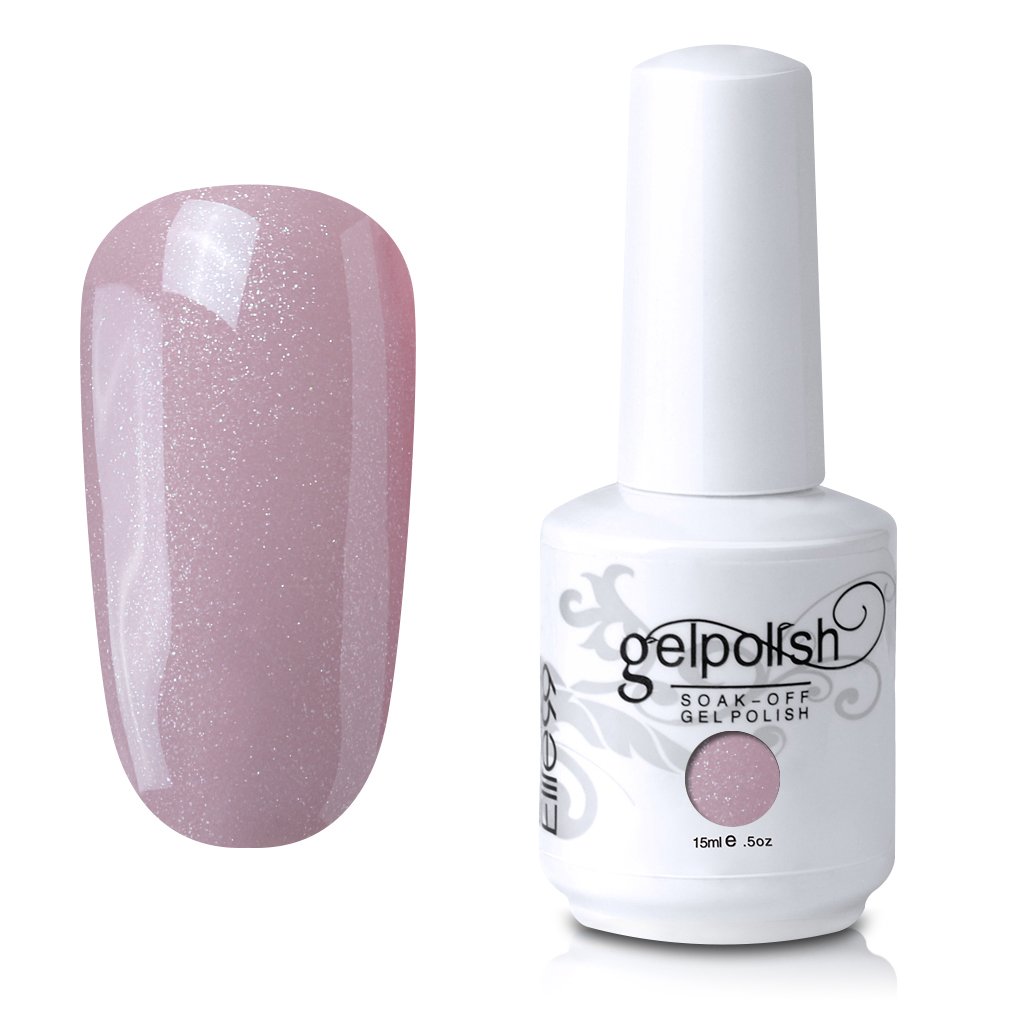 Elite99 Gel Nail Polish Soak Off UV LED Gel Lacquer Nail Art Manicure Pearl Antiquewhite 755 15ml
