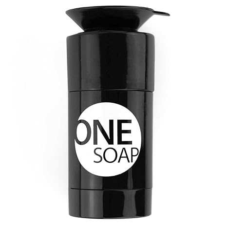 OneSoap - Travel-Size Duschseife / festes Shampoo / Rasierstick natürlich + vegan. Reiseset-Artikel für Surfer, Outdoor/Campi