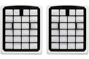PIEGRICDIAT Vacuum Cleaner Filter Replacement Fit For Eureka NEN180 NEN186BL, Dust Cup Filters, Hepa Filters Fit For Eureka Bagless Canister Vacuum Cleaners (2pc-Dustcup Filter)