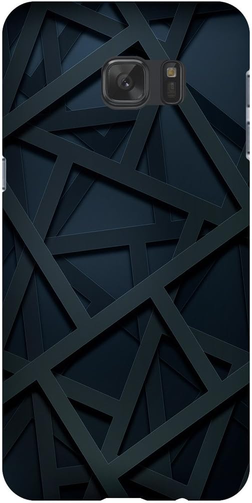 URBAN KOLOURS Original Designer Printed Hard Case Back Cover for Samsung Galaxy S6 Edge Plus (Zig Zag Lines)
