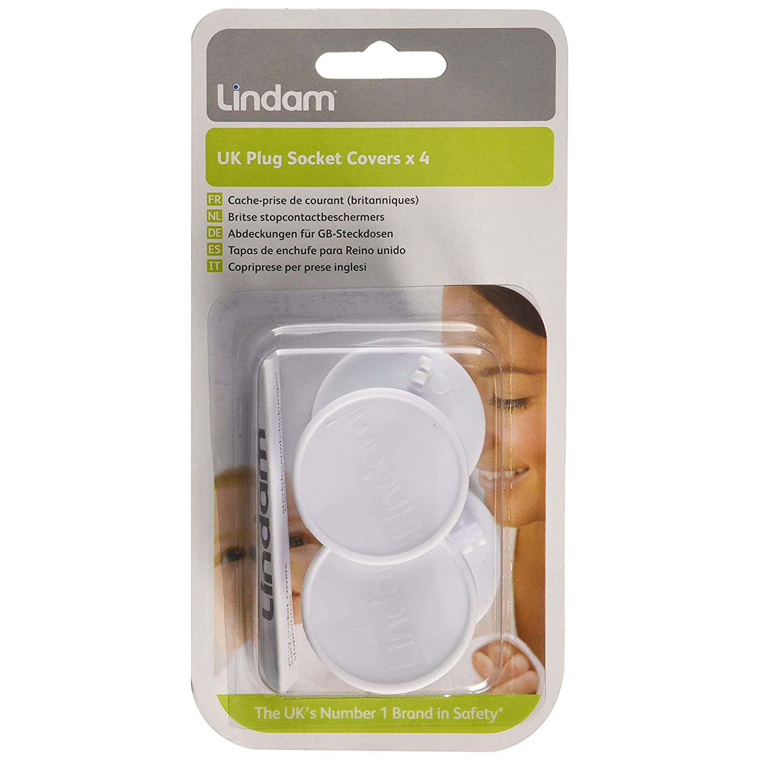 Lindam Socket Covers - pack of 4