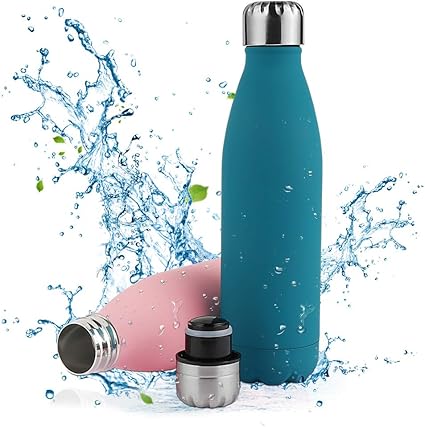 Nasharia Trinkflasche Edelstahl Bpa Frei Isolierflasche 350ml 500ml 750ml Thermosflasche Auslaufsicher Fur Kinder Erwachsene Buro Schule Sport Fitness Outdoor Camping Fahrrad Amazon De Sport Freizeit