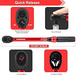 ATsafepro 1/2-Inch Drive Click Torque
