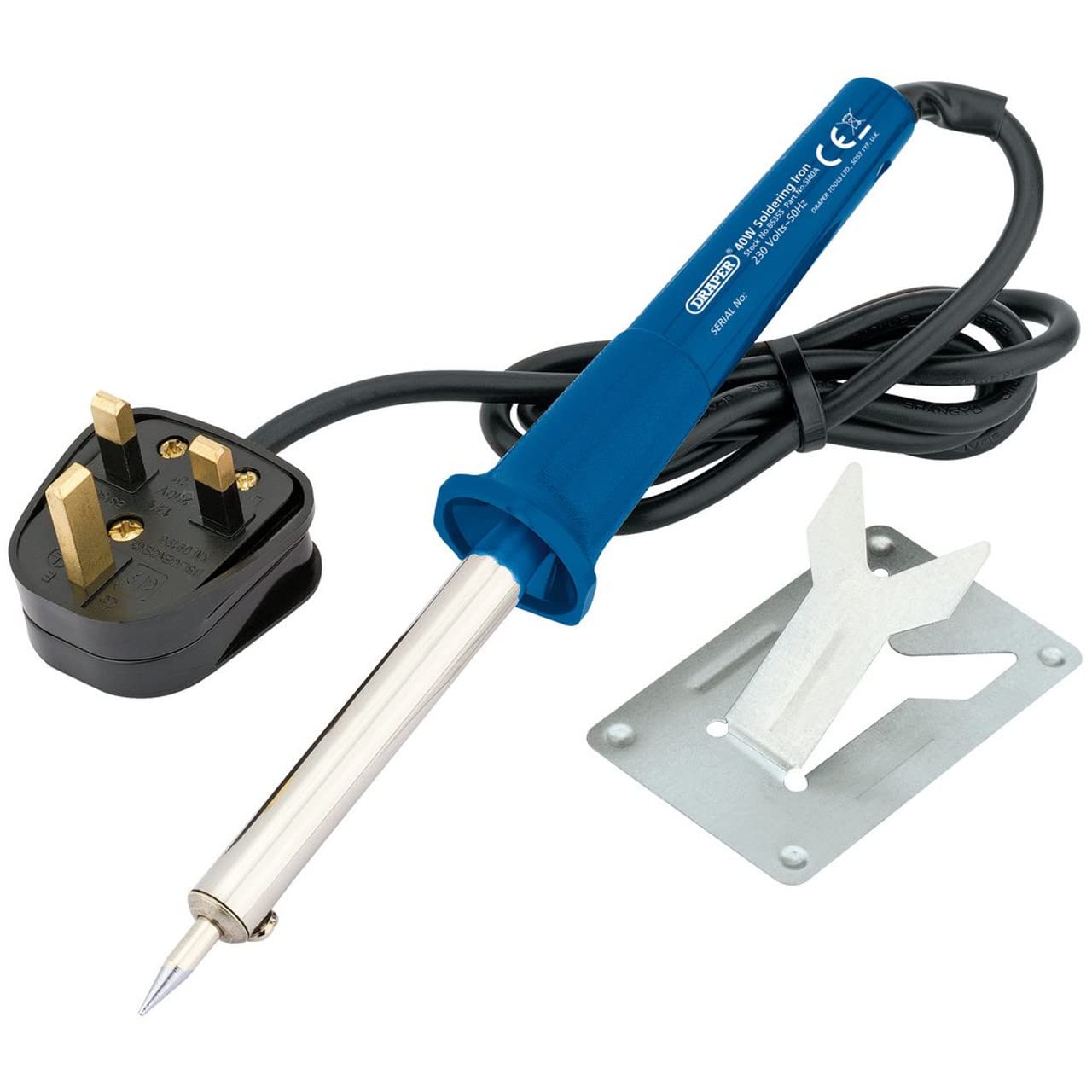 Draper 85355 40W Soldering Iron , Blue