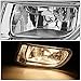 Honda Odyssey RL1 Pair of Bumper Driving Fog Lights w/Switch (Clear Lens)