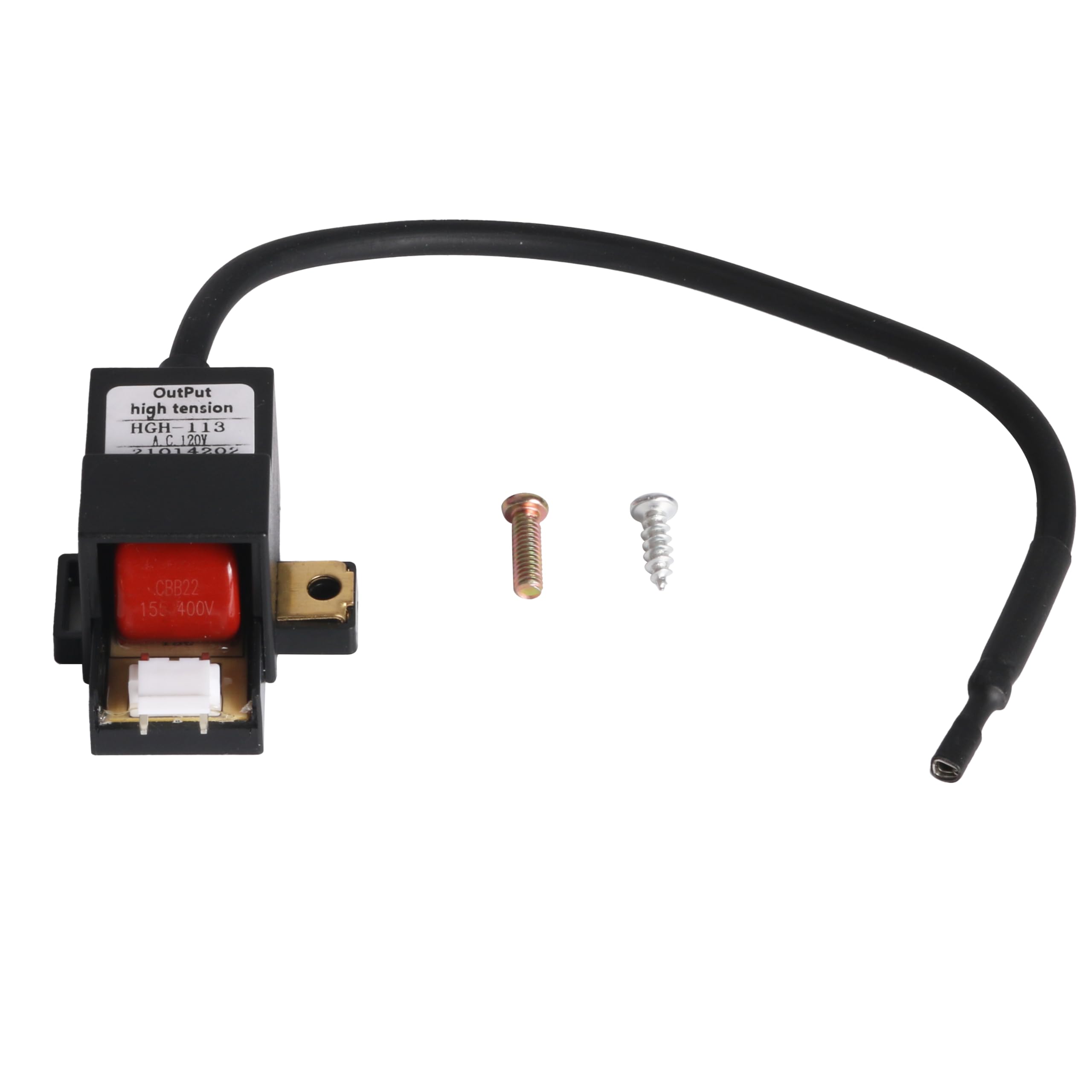 Photo 1 of RTG20235C Tankless Gas Water Heater Ignitor Coil Replacement Parts for Rheem & Richmon Water Heater Parts Richmond Ignitor Coil and Ruud Replacement,with Screw,Safety,Rapid Heating