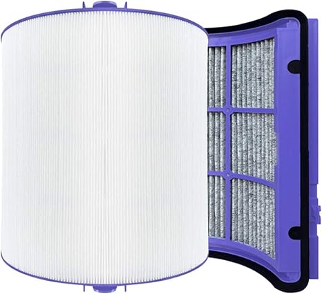 Amazon De Reyee Pure Cool Luftreiniger Fan Glas Hepa Filter Aktivkohlefilter Fur Dyson Hp06 Tp06 Ph02
