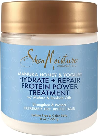 Shea Moisture Manuka Honey & Yogurt Hydrate + Repair Treatment 8 oz