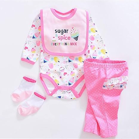 Amazon Co Jp Kimtery リボーンベイビードール服npkリボーンベイビードールの着替え22インチ現実的な赤ちゃん人形新生児ベビードール ホーム キッチン
