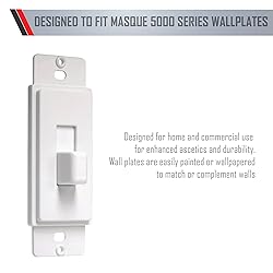 TayMac AD70W Paintable Toggle Switch Cover-Up